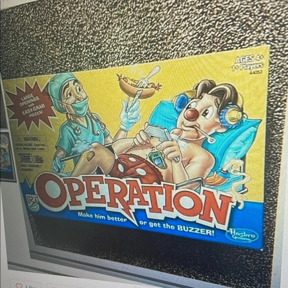 Operation board game by Hasbro